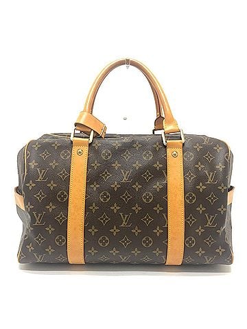 Louis Vuitton LOUIS VUITTON M40074 Carryall Bag, Monogram Canvas Boston Men's/Women's, Brown (view 2)
