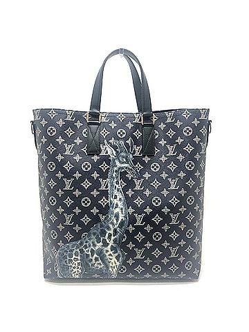 Louis Vuitton LOUIS VUITTON M54127 Monogram Savannah Jake &amp; Dinos Chapman 2-Way Tote Bag Canvas Men's Navy (view 2)