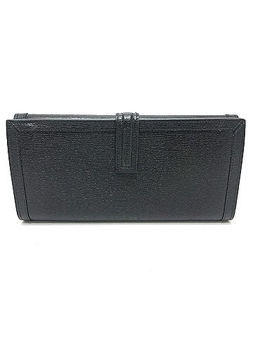 Gucci GUCCI 035-3661 G Logo Bi-fold Long Wallet, Leather, Men's/Women's, Black, Like New (view 2)