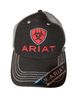 Ariat Black Red Gray Hat Size 0 - photo 1