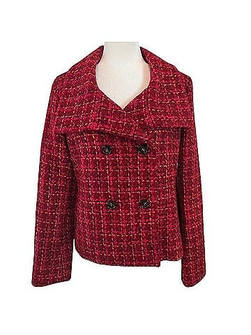 Talbots Double-breasted pea coat Coat (view 1)