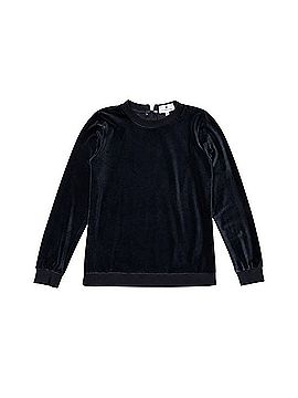 Tuckernuck Black Velvet Crewneck Sweater Long Sleeve T-Shirt (view 1)