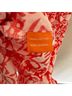 Oliphant 100% Cotton Print Red White Cocktail Dress Size M - photo 6
