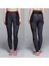 Lululemon Athletica Animal Print Black Gray Leggings Size 6 - photo 13