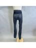 Lululemon Athletica Animal Print Black Gray Leggings Size 6 - photo 9