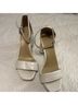 Naturalizer White Heels Size 9 - photo 3