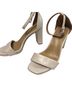 Naturalizer White Heels Size 9 - photo 1