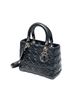 Dior Black Medium Lady Dior Zip One size - photo 3