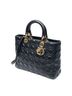 Dior Black Large Lady Dior Zip One size - photo 3