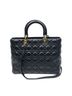 Dior Black Large Lady Dior Zip One size - photo 5