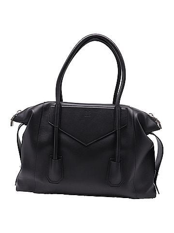 Givenchy Givenchy Antigona Lock Soft Medium Tote in Black Leather (view 2)