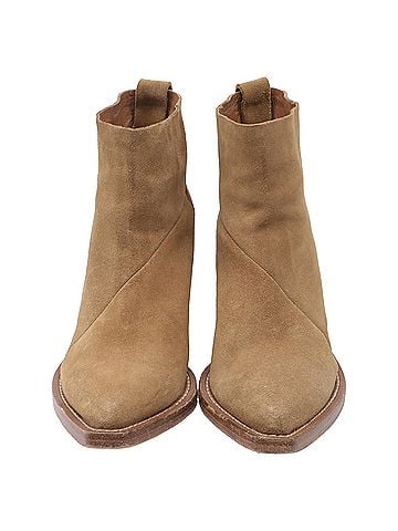 Acne Acne Studios Donna Western Ankle Boots in Brown Suede (view 2)