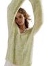 Kimchi Blue Green White Pullover Sweater Size L - photo 2