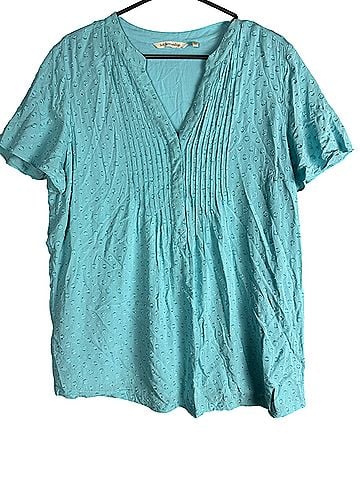 Soft Surroundings Short Sleeve Blouse (view 1)