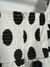 La' Ven Polka Dots White Black Blouse Size S - photo 5