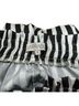 DIARRABLU Stripes Black White Casual Pants Size S - photo 2