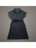 Esprit 100% Other Solid Black Casual Dress Size M - photo 6