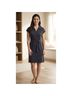 Esprit 100% Other Solid Black Casual Dress Size M - photo 7