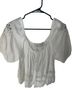 Calypso St. Barth 100% Cotton White Blouse Size 4 - photo 1