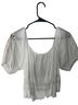 Calypso St. Barth 100% Cotton White Blouse Size 4 - photo 2