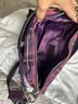 Coach Plaid Multi Color Purple Leather Hobo One size - photo 6