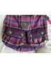 Coach Plaid Multi Color Purple Leather Hobo One size - photo 3