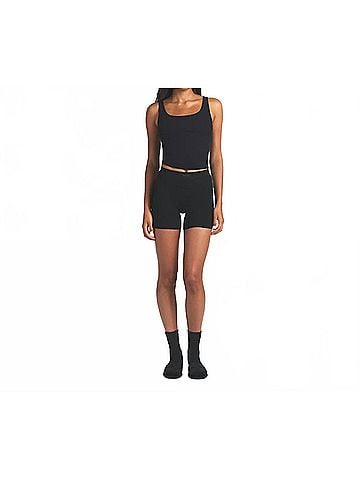 SKIMS Soft Lounge Tank in Onyx (view 2)