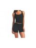 SKIMS Black Soft Lounge Tank in Onyx Size S - photo 3
