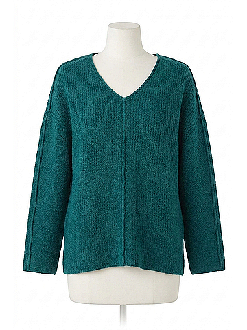 Habitat Fireside Knit Pullover in Juniper (view 1)