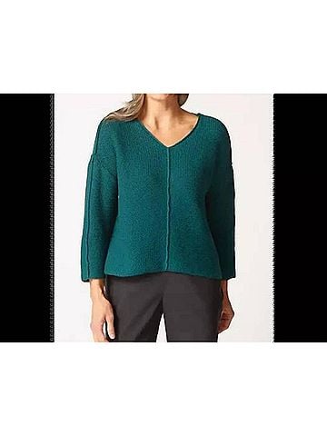 Habitat Fireside Knit Pullover in Juniper (view 2)