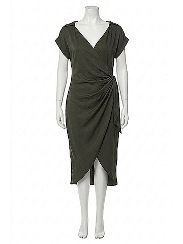 Gilner Farrar Kali Dress in Hunter Green (view 1)