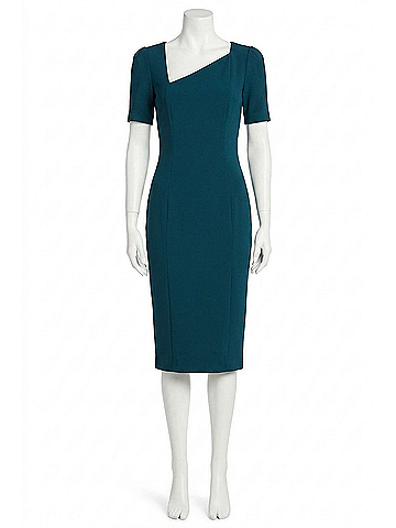Dress the Population Ruth Dress in Pine (view 1)