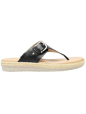 Flexi Leather Thong Sandals (view 1)