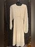 Chicwish 100% Polyester Ivory Casual Dress Size M - photo 6