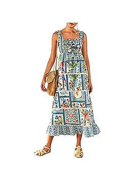 FARM Rio Tropical Tiles Cocktail Dress (view 2)