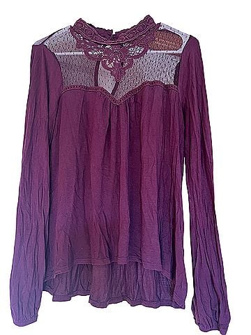 Self Esteem Long Sleeve Blouse (view 1)