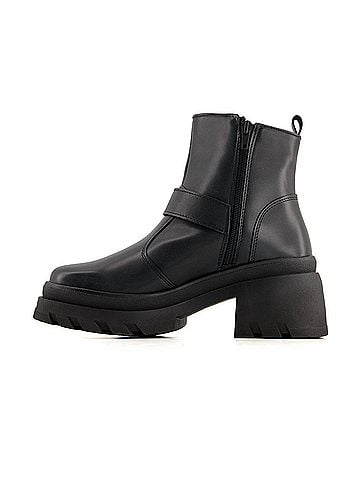 Andrea Women's Biker Boots With Buckle (view 2)