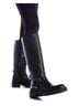 XTI Black Women's Biker Boots Size 5 1/2 - photo 5
