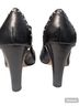 Coach 100% Leather Black Heels Size 7 - photo 7