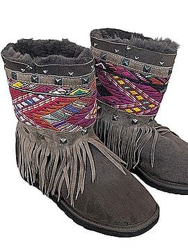 Kettle Black Koolaburra Ankle Boots (view 1)