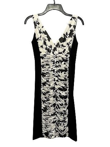 White House Black Market Slimming Ruched Middle Cocktail Dress Cocktail Dress (view 2)