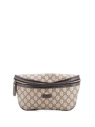 Gucci Belt Bag GG Coated Canvas with Leather Small (view 1)