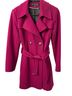 Via Spiga Pink Coat Size 10 - photo 1