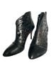 Nine West Black Ankle Boots Size 8 1/2 - photo 1