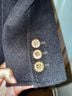 St. John Solid Black Jacket Size 10 - photo 4