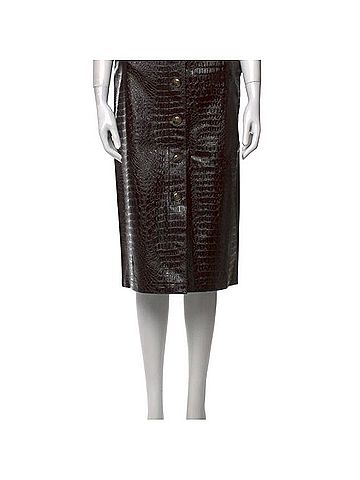 Rachel Comey Faux Leather Skirt (view 2)