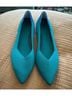 ROTHY'S Teal Flats Size 8 1/2 - photo 4