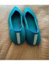 ROTHY'S Teal Flats Size 8 1/2 - photo 5