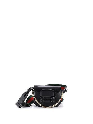 Gucci Horsebit 1955 Flap Wallet with Strap Leather (view 1)