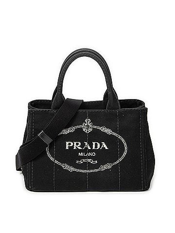 Prada Small Canapa Tote (view 1)